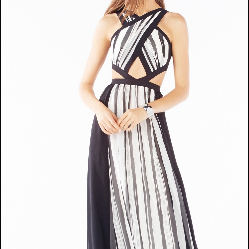 BCBG floor length dress